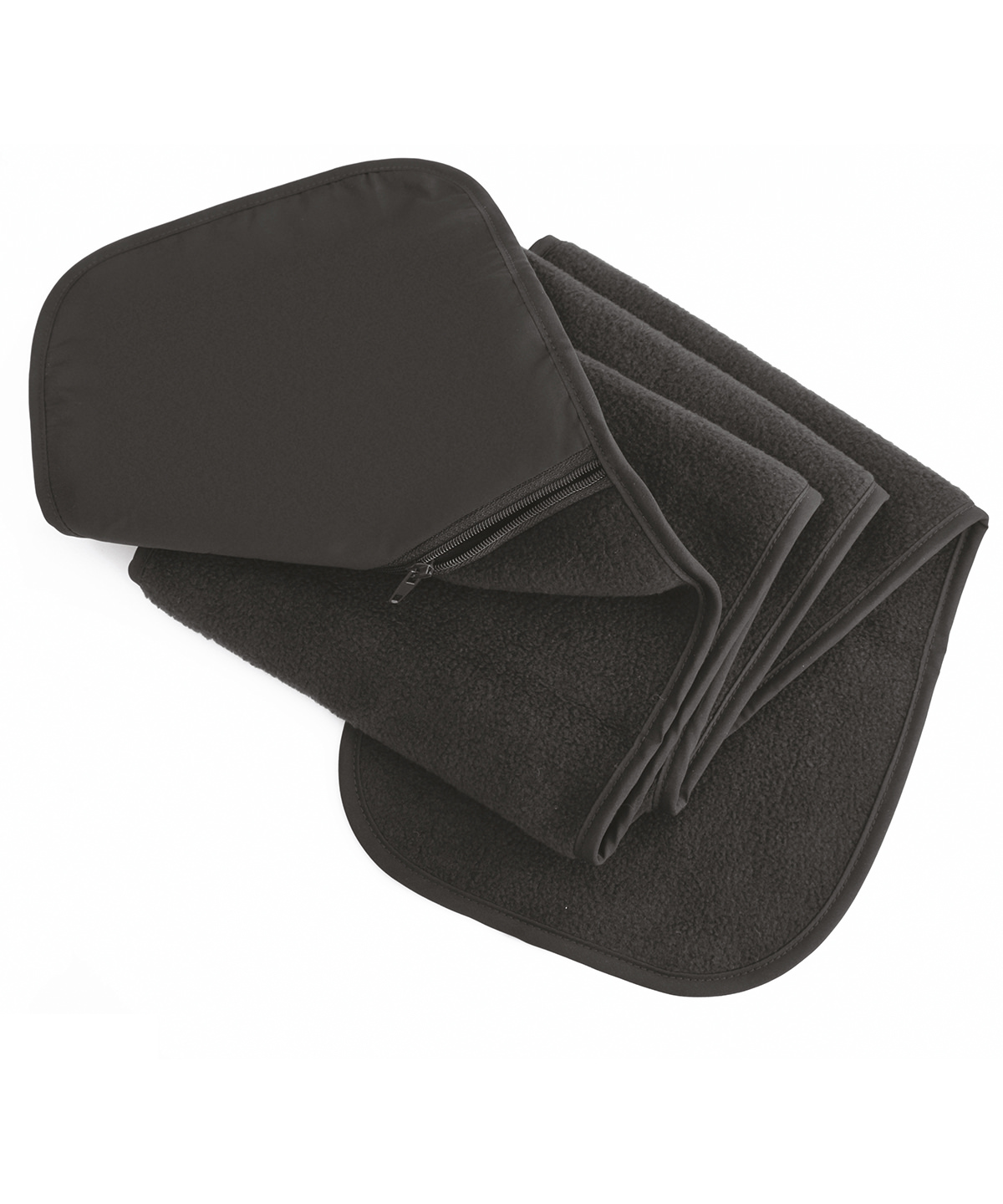 Polartherm fleece scarf with zip pocket